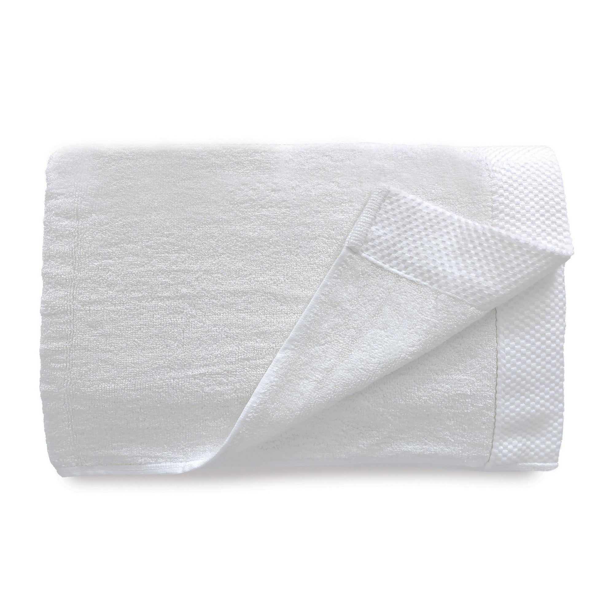 Luxury BAMBOO Bath Towel - Incredibly Soft, Hypoallergenic and Extra Gentle on Sensitive Skin and Hair - White
