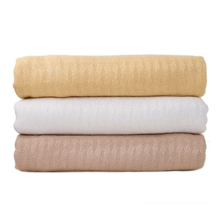 100% BAMBOO Bed Blanket, Queen  - Eco-friendly, Vegan and Panda Friendly Bed Blanket Sets -Silky Soft and Hypoallergenic - Butter