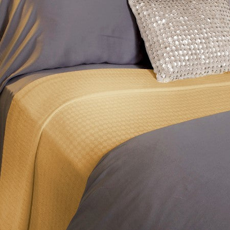100% BAMBOO Bed Blanket, Queen  - Eco-friendly, Vegan and Panda Friendly Bed Blanket Sets -Silky Soft and Hypoallergenic - Butter