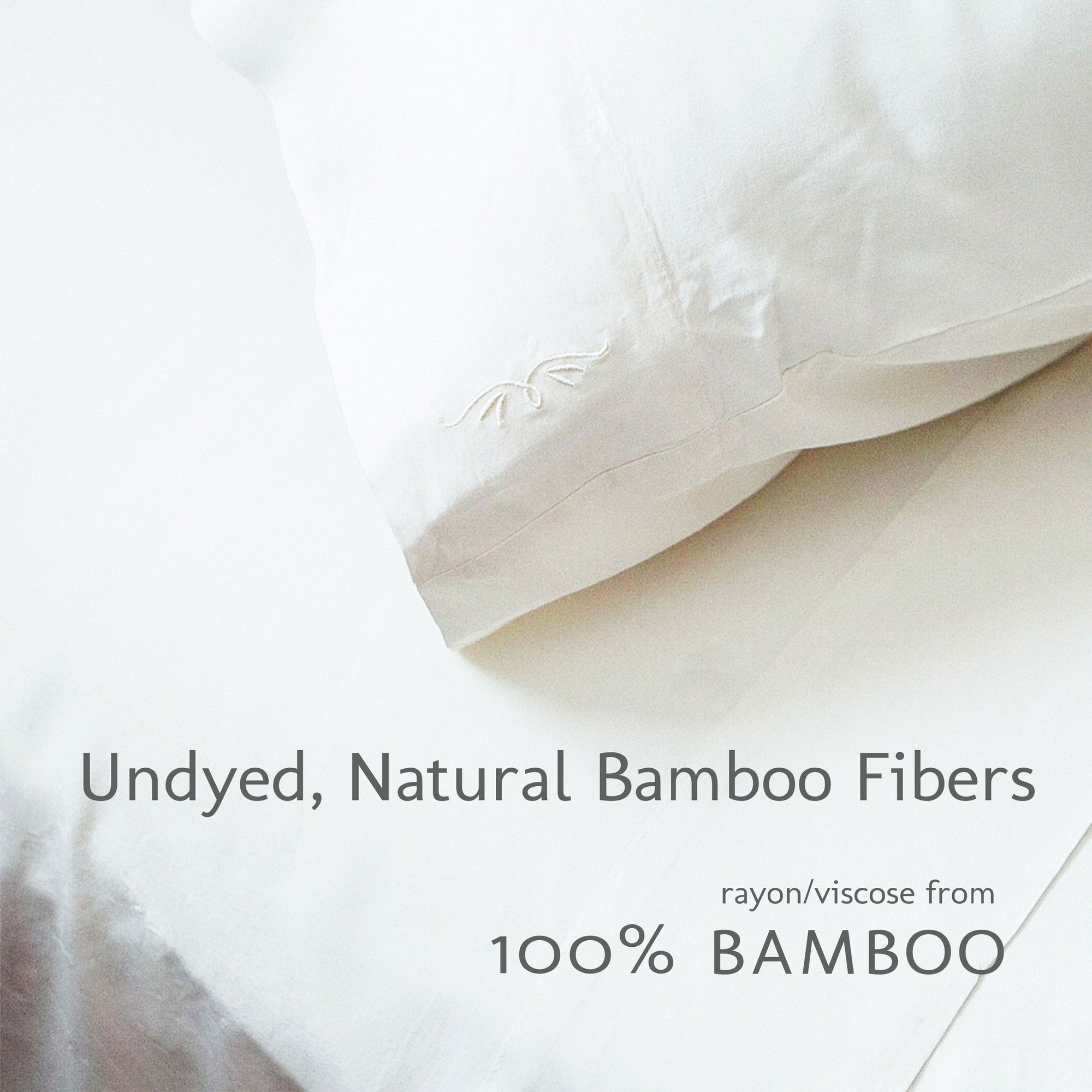 100% BAMBOO Maternity Sheet Set - Incredibly Smooth and Breathable Pillow Cover Sheets for Pregnant and Baby -   Ivory
