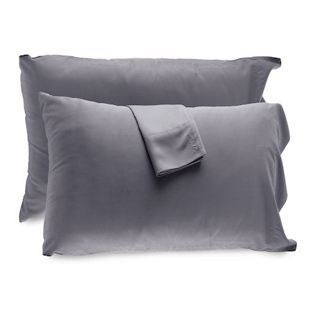 BAMBOO Pillow Case Set - Silky Smooth and Breathable Bed Cover Sets - Hypoallergenic, 100% made from Bamboo - Platinum