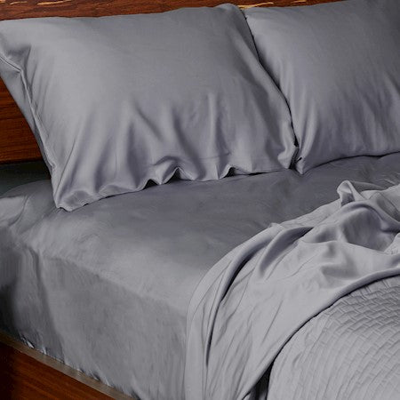 BAMBOO Sheet Set - Extra Deep Pockets, 100% Viscose from Bamboo, Smooth and Breathable Pillow Cases - Platinum