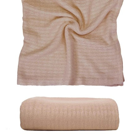 100% BAMBOO Throw Blanket - Naturally Hypoallergenic Bamboo Blankets - Silky Soft, and Comfortable to Skin - Champagne