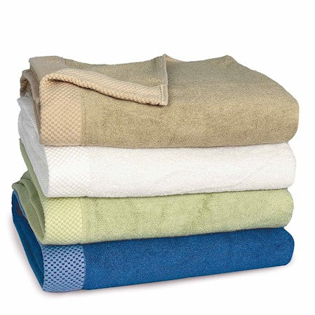 Luxury Bamboo Towel Set 8Pcs - Bamboo Fibers 3x's more Absorbent, 100% Cotton Towels - Fresh and Ultra Soft Bath Towel Sets - White