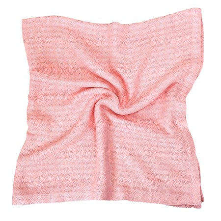 100% KNITTED Bamboo Petal Pink Baby Blanket - Perfect for Crib, Car Seat and Tummy-Time Play Mat, Keep Child Cooler and Comfortable all Night Long - Petal
